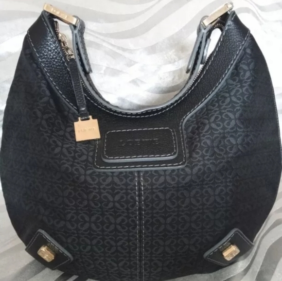 🥳3xHP🥳Loewe Large Black Hobo Bag Only 100% Authentic - Picture 5 of 12